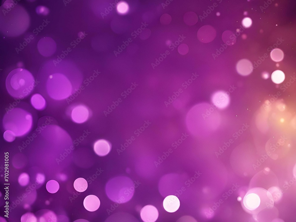 Poster abstract background with bokeh
