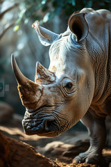 Fototapeta premium Nashorn