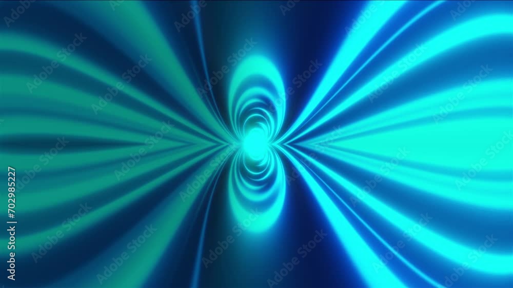 Poster abstract lines tunnel. computer generated 3d render
