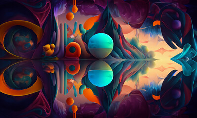 Space Dreams Otherworldly AI Art