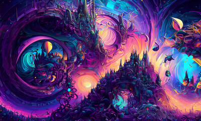 Space Dreams Otherworldly AI Art