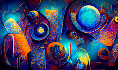 Space Dreams Otherworldly AI Art