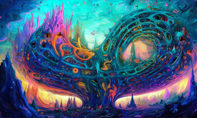 Space Dreams Otherworldly AI Art