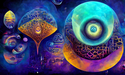 Space Dreams Otherworldly AI Art