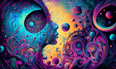 Space Dreams Otherworldly AI Art