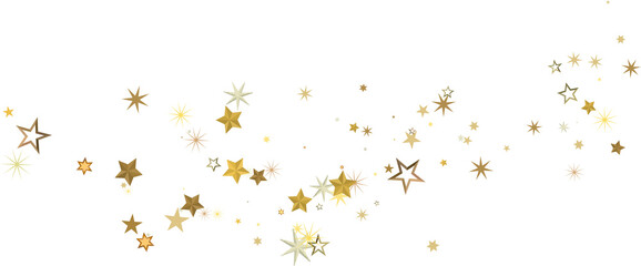 Gold Glitter Star Sparkles - obrazy, fototapety, plakaty