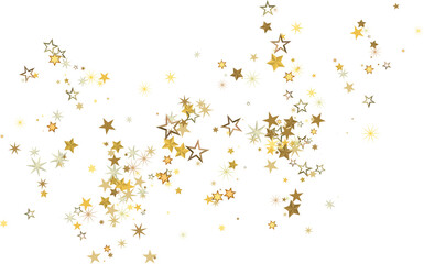 Gold Glitter Star Sparkles
