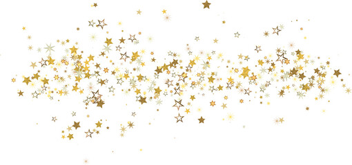 Gold Glitter Star Sparkles