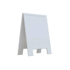 PNG transparent background outdoor advertising billboard board. White advertising field for advertising Mockup