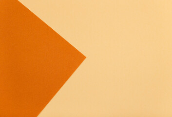 Background from paper sheets. Orange paper sheet background.