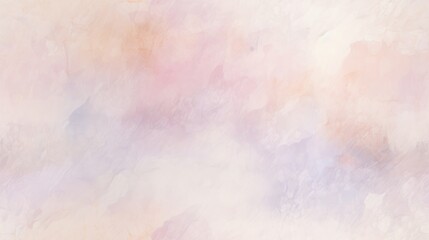  a painting of a pink and blue sky with a white cloud in the middle of the sky and a white cloud in the middle of the sky.