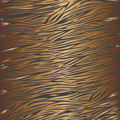 Golden abstract hand drawn line art pattern background. Luxury gold lines pattern vector design for wallpaper, textile, background.