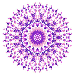 Purple Flower Mandala