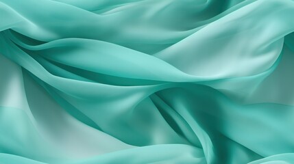 Obraz premium a close up of a teal colored fabric with a very soft feel to it's fabric, as well as the color of the fabric itself.
