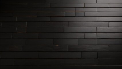 Black wooden pattern and tiles background. Minimal abstract natural background concept. With copy space.