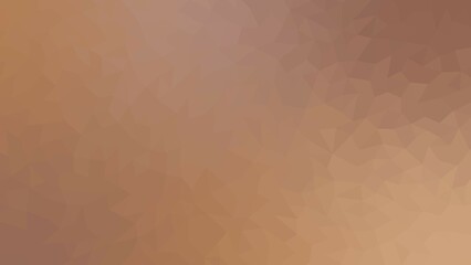 Beige abstract polygonal background. Geometric origami style with gradient	