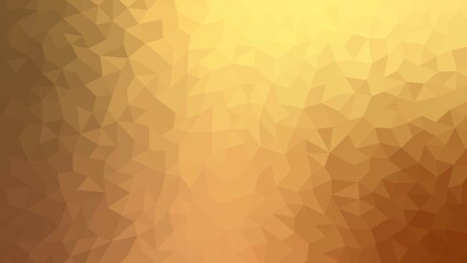 Yellow gold abstract polygonal background. Geometric origami style with gradient	 - obrazy, fototapety, plakaty