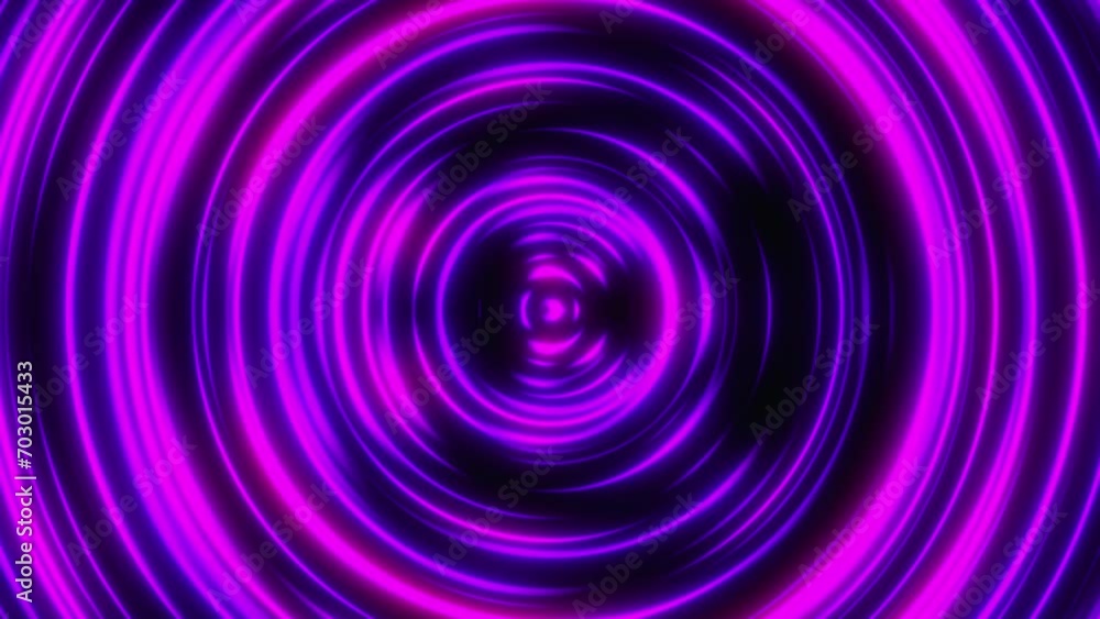 Poster radial neon background. computer generated 3d render