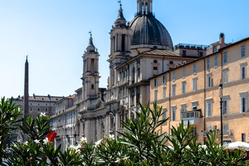 Fototapeta na wymiar Trastevere - a beautiful district of Rome