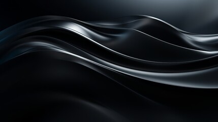 Elegant and versatile abstract black waved background texture pattern for artistic design projects