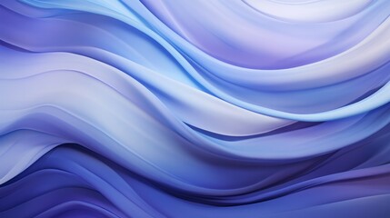 Fototapeta premium Blue and White Wavy Lines Background