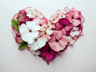  Heart-Shaped Flowers and Cherry Blossoms for Valentines Day, Roses, Ranunculus, Daisies, Dahlias, Paper flowers, etc.