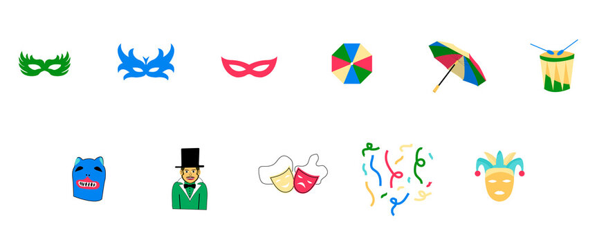 &Iacute;cones de Carnaval