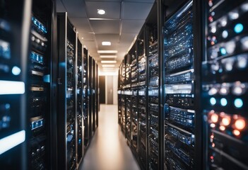 Server room data storage network Technology background
