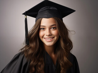 portrait of a female graduate