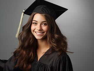 portrait of a female graduate