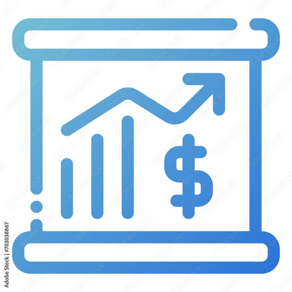 Canvas Prints analytic icon