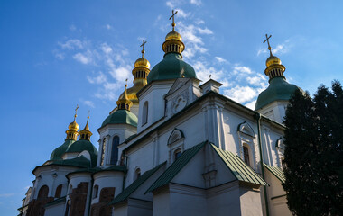 Magnificent Saint Sophia Cathedral is the oldest building in Kyiv is one of the major tourist...