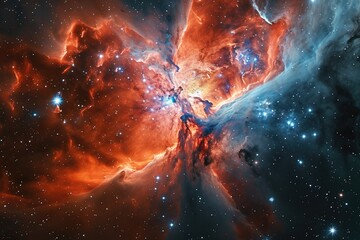 Particle-Infused Fantasy Nebula