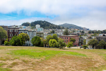 Fototapeta na wymiar Homes in San Francisco 