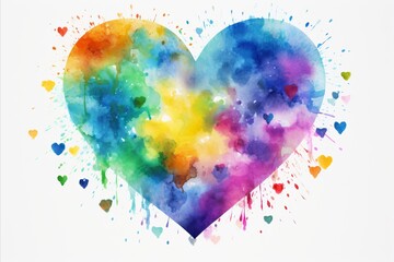 Heart shaped symbol on a clean white background for romantic and love themed designs.