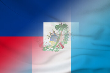 Haiti and Guatemala government flag transborder contract GTM HTI