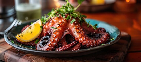 Galician-style octopus, Pulpo a feira.