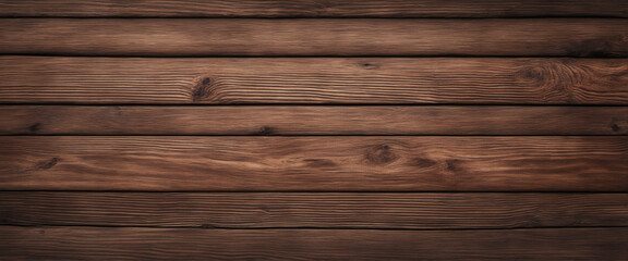 Fototapeta na wymiar Antique weathered dark wooden table texture - top view