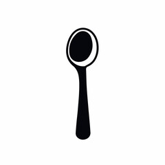Spoon in cartoon, doodle style. Isolated 2d vector illustration in logo, icon, sketch style, Eps 10. AI Generative
