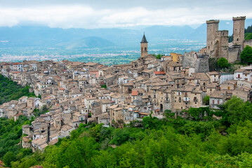 Fototapeta premium Town of Pacentro - Italy