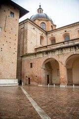 Fototapeta na wymiar Cathedral of Santa Maria Assunta - Urbino - Italy