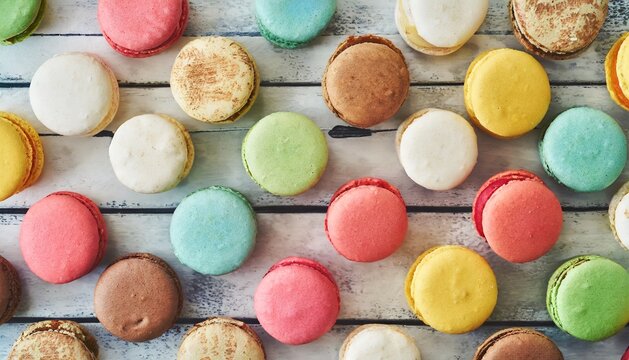 colorful macaron background image, 16:9 widescreen wallpaper