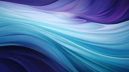 Fototapeta premium Blue and Purple Wavy Lines Background