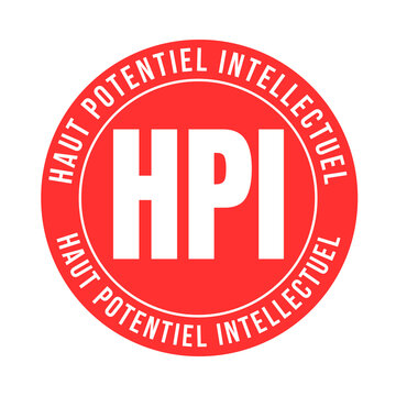 Symbole HPI haut potentiel intellectuel 