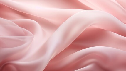 Obraz premium A close up view of a pink fabric