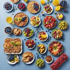 Breakfast. AI image