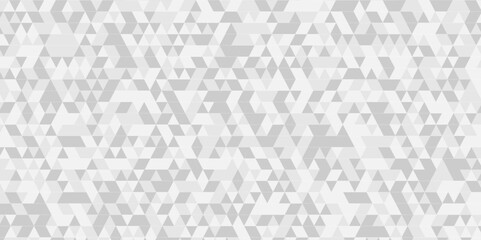 Abstract gray and white chain rough triangular low polygon backdrop background. Abstract geometric pattern gray and white Polygon Mosaic triangle Background, business and corporate background.