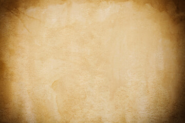 Old paper as background. Texture of parchment - obrazy, fototapety, plakaty