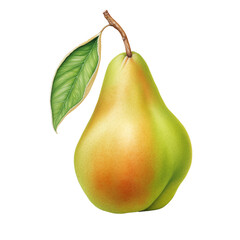 Pear - Colored Pencil Drawing