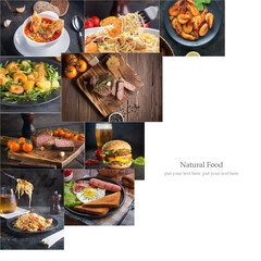 Ready-made meals for healthy eating in lunch boxes. Catering for a balanced diet. Takeaway food delivery to the restaurant. Containers with everyday meals